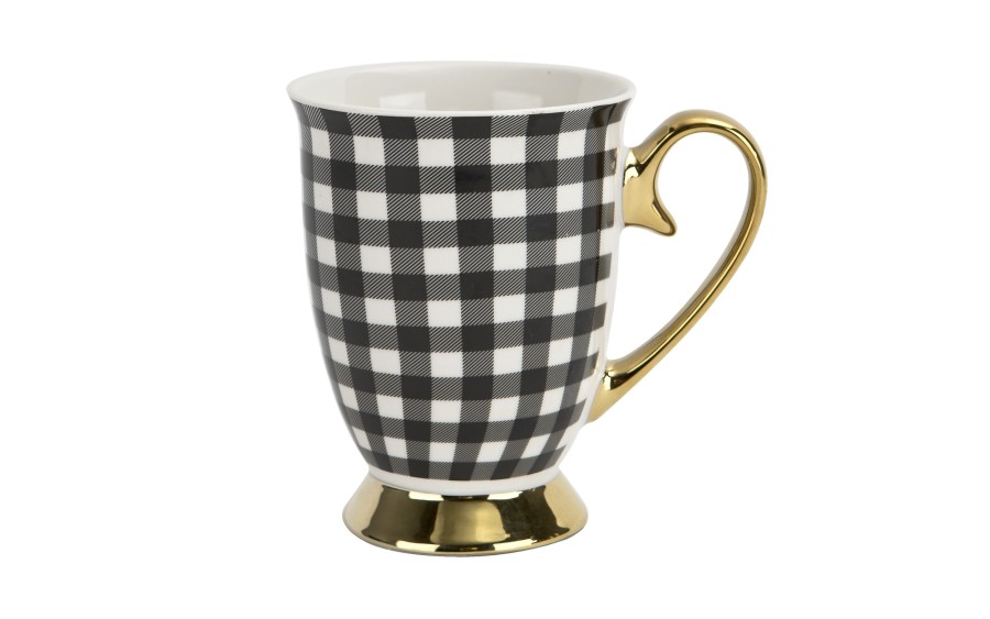 Kubek porcelanowy Diana Gold Kratka 19997