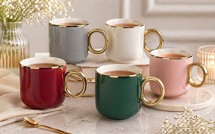 Kubek porcelanowy 380 ml Royal Biały 43630