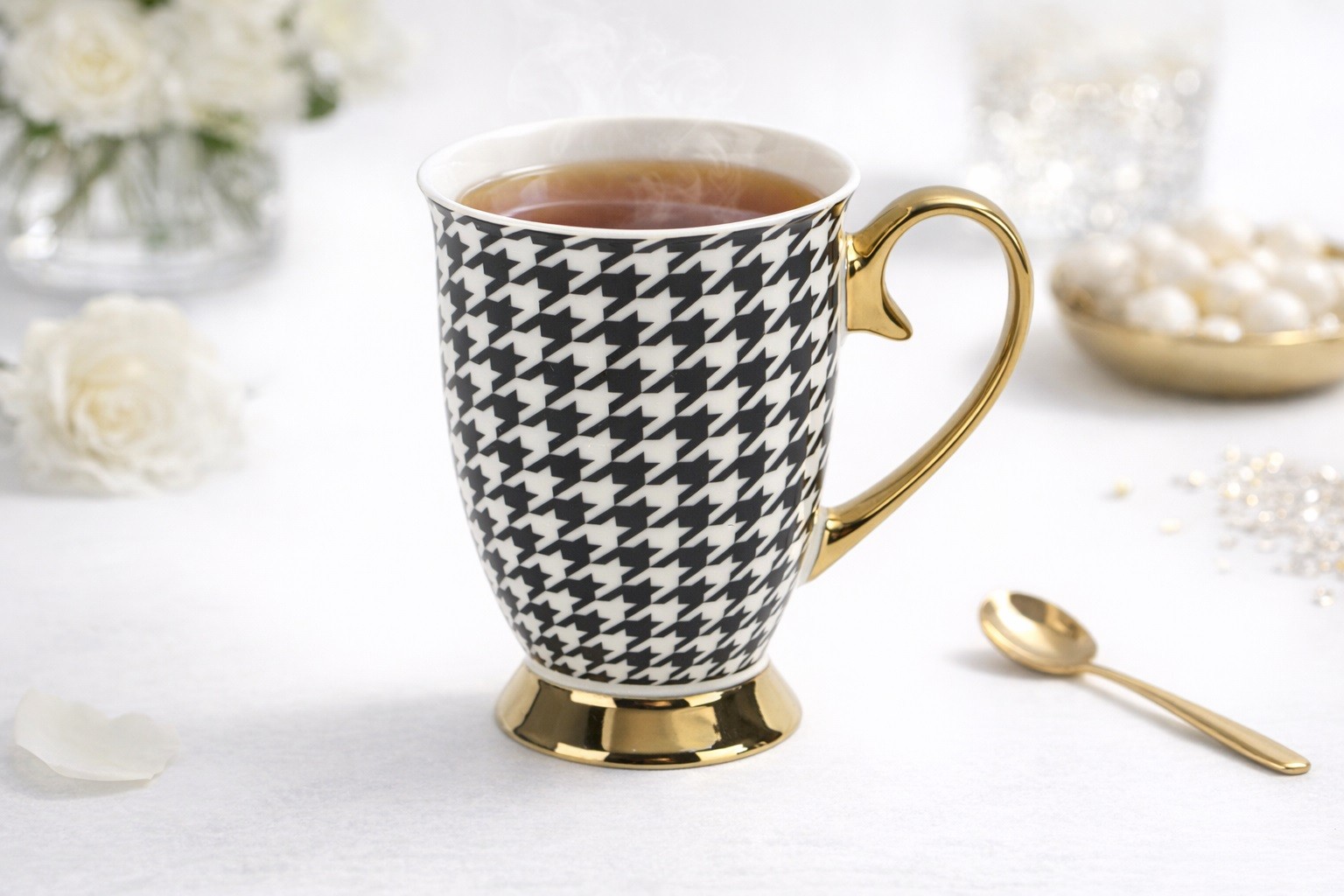 Kubek porcelanowy Diana Gold Pepitka 19998