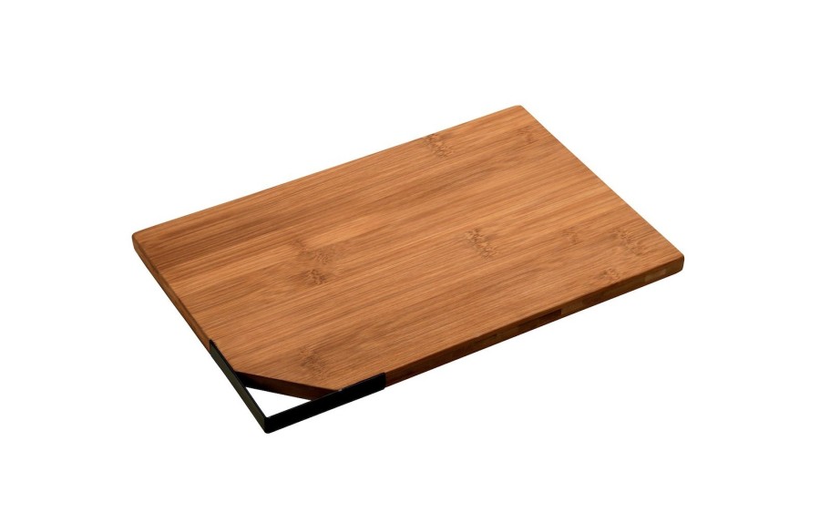 Deska do krojenia 38x25 cm bambusowa z rączką Kesper 59370
