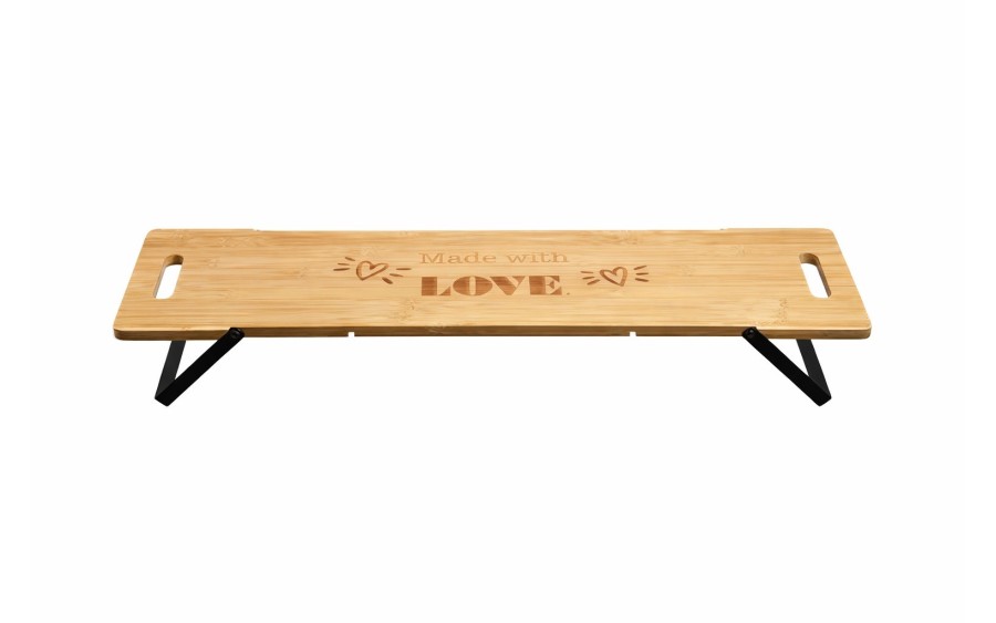 Deska do serwowania 67x19x9 cm Made with Love Kesper