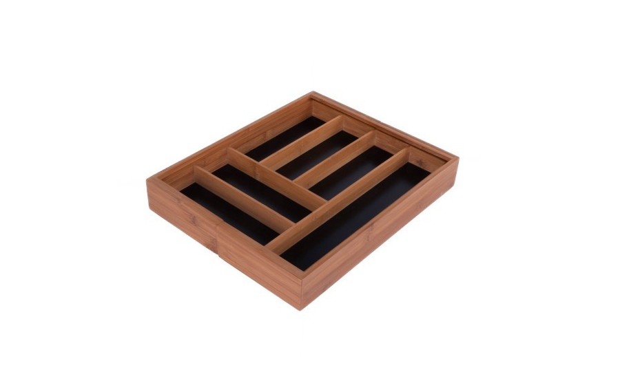 Organizer na sztućce do szuflady 35-57 cm rozsuwany Kesper 59085