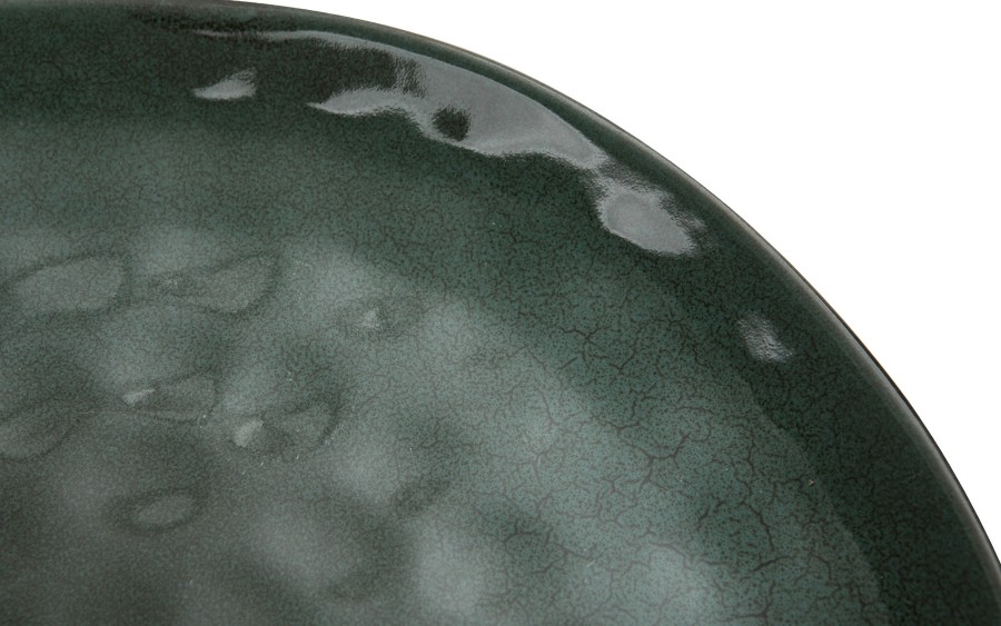 Serwis obiadowy ceramiczny OMBRES 18 el. zielono-szary MPLCO