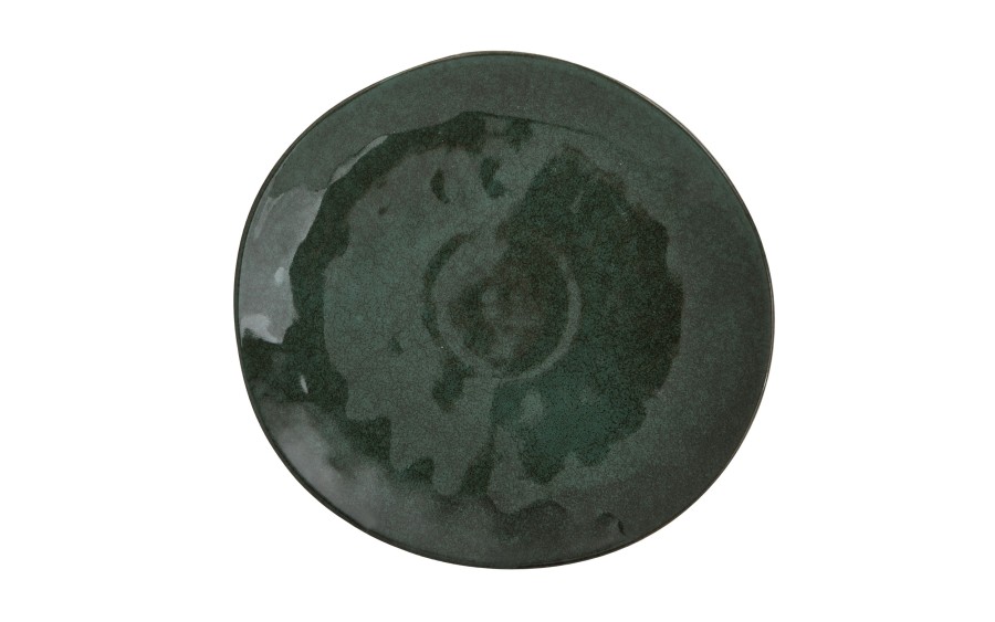 Serwis obiadowy ceramiczny OMBRES 18 el. zielono-szary MPLCO