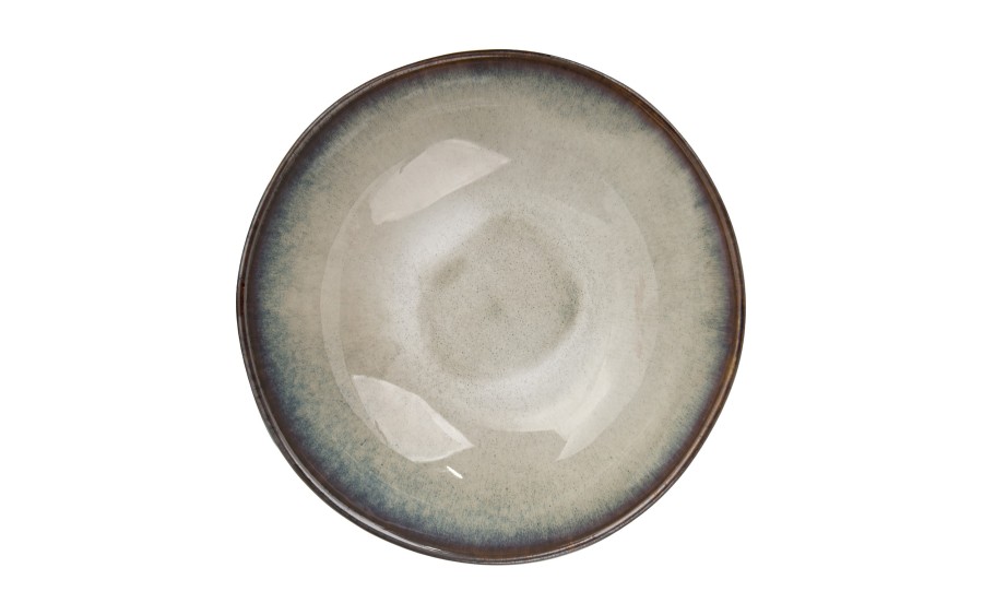 Serwis obiadowy ceramiczny OMBRES 18 el. zielono-szary MPLCO