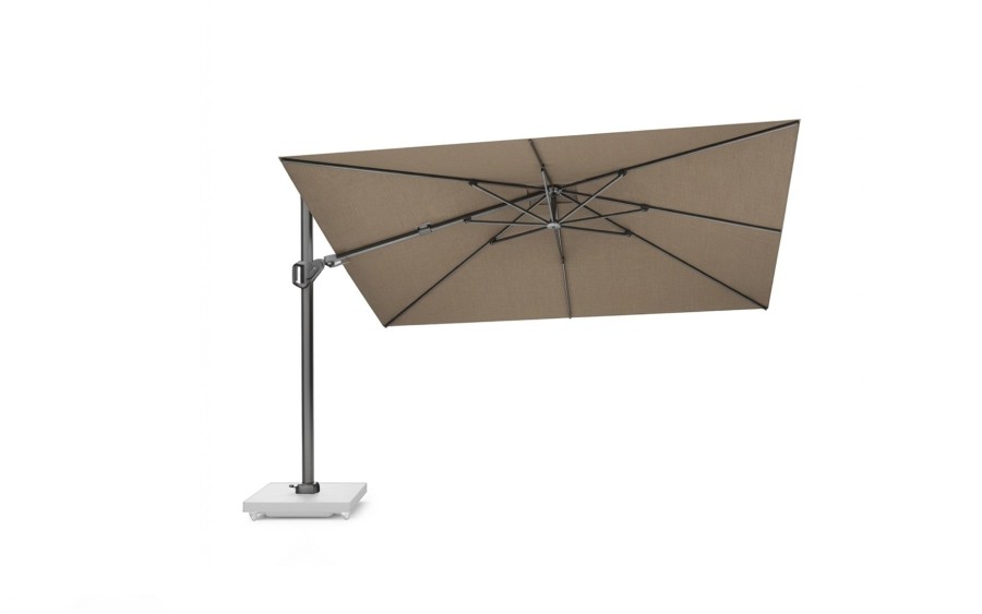 Parasol ogrodowy Challenger T2 Premium 2,6x3,5M Havana
