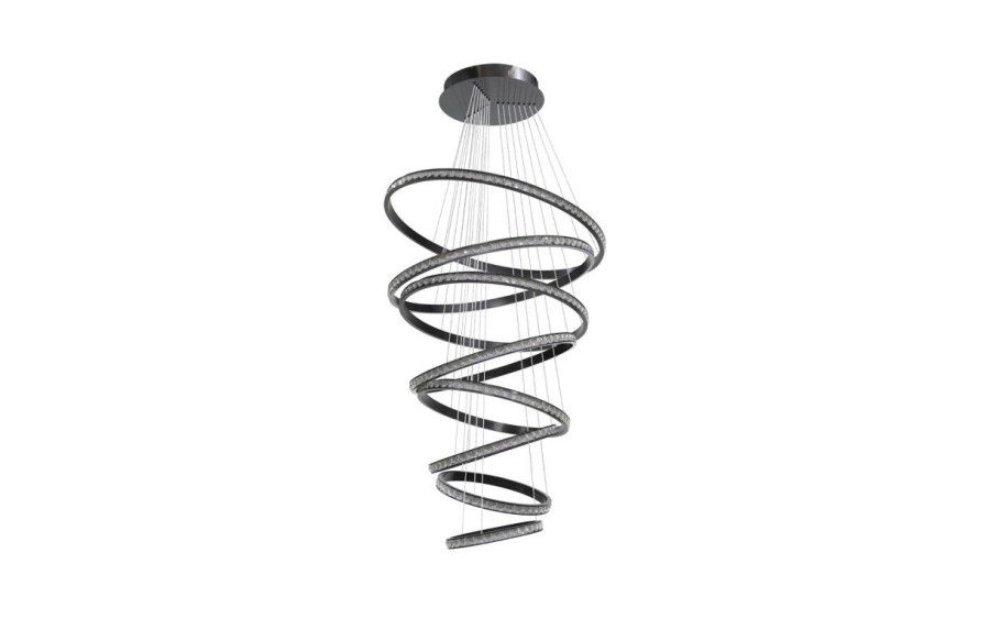 Lampa wisząca AZALEA SPIRAL 3-STEP DIMM BK