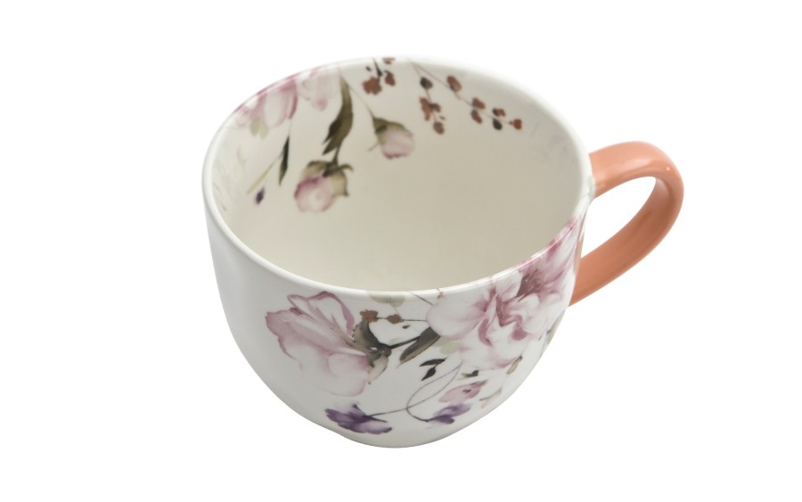 Kubek porcelanowy 450 ml Blossy różowy