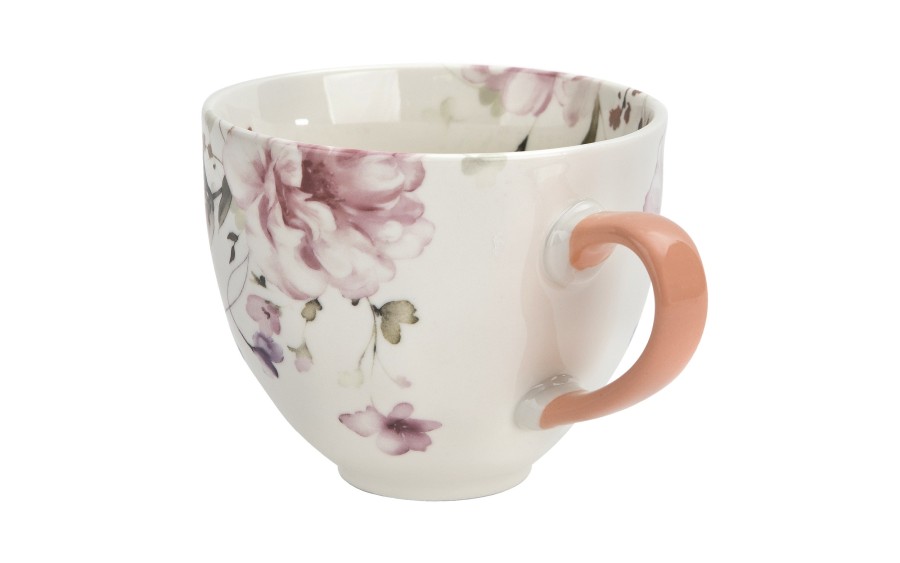 Kubek porcelanowy 450 ml Blossy różowy