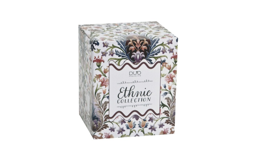 Kubek porcelanowy 360 ml z zaparzaczem Marbella
