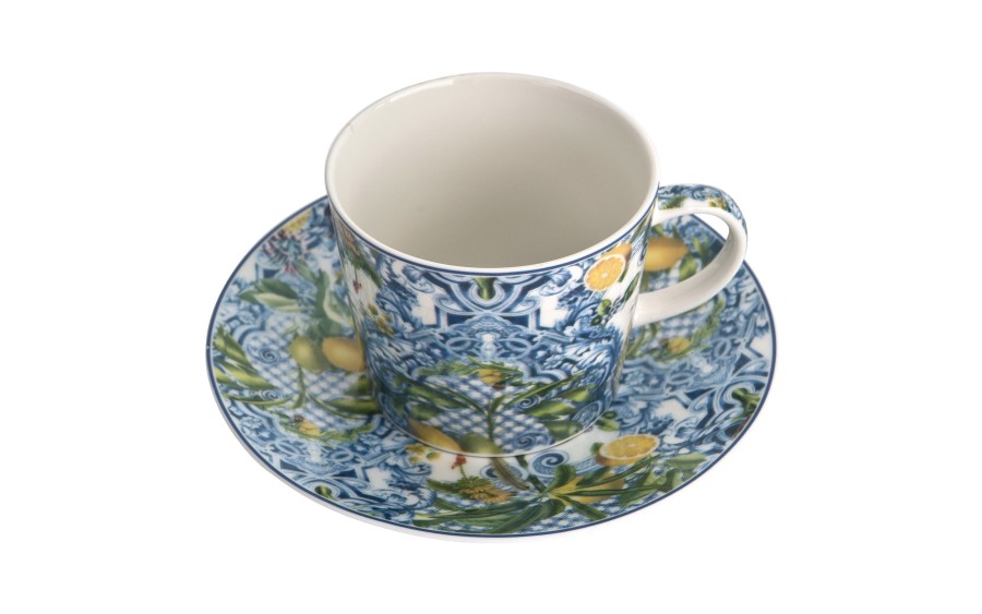 Filiżanka porcelanowa 240 ml + spodek Soledad