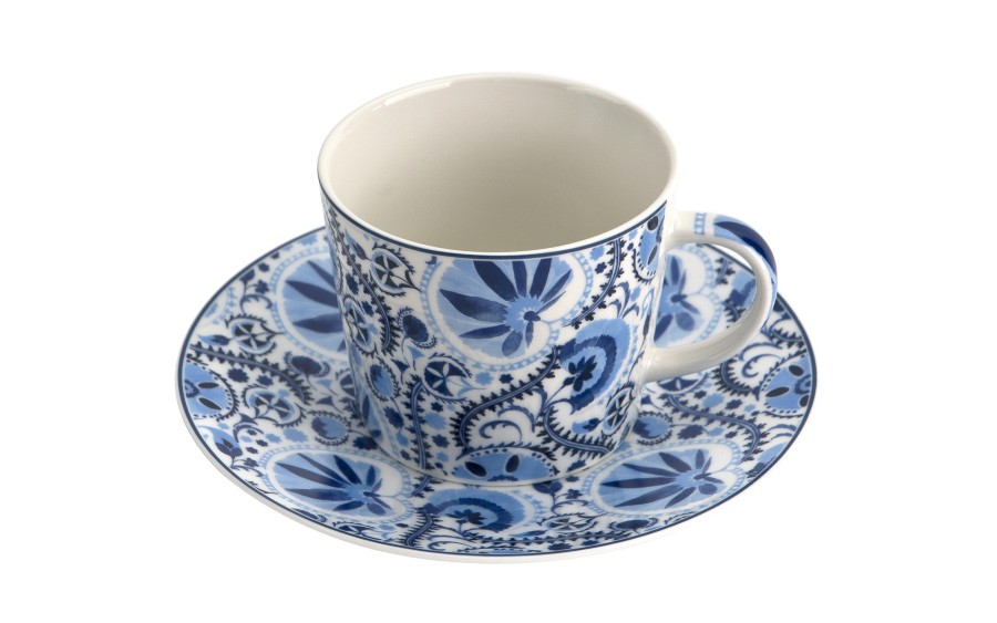Filiżanka porcelanowa 240 ml + spodek Naresh Blue