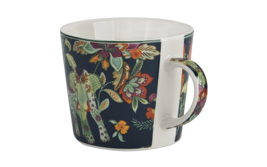 Filiżanka porcelanowa 240 ml + spodek Ankur Blue