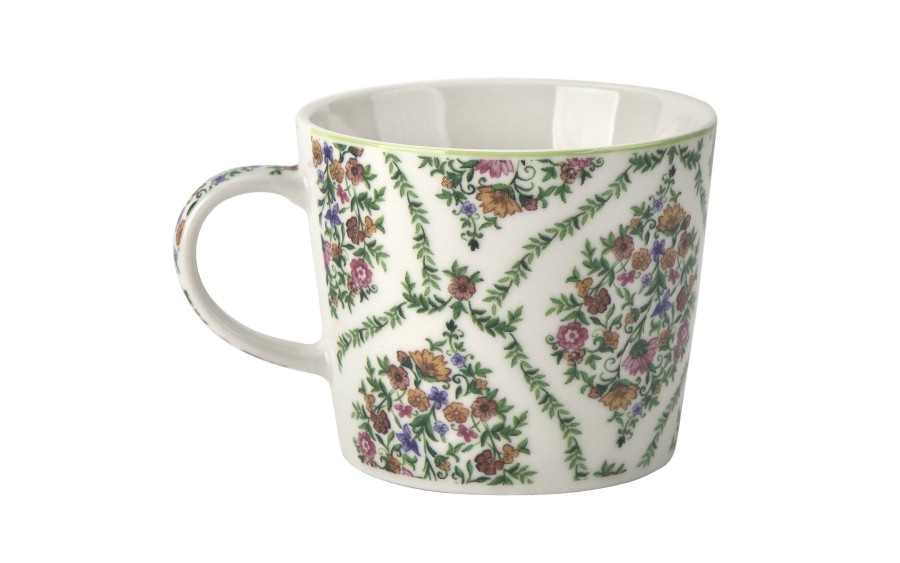 Filiżanka porcelanowa 240 ml + spodek Fiori
