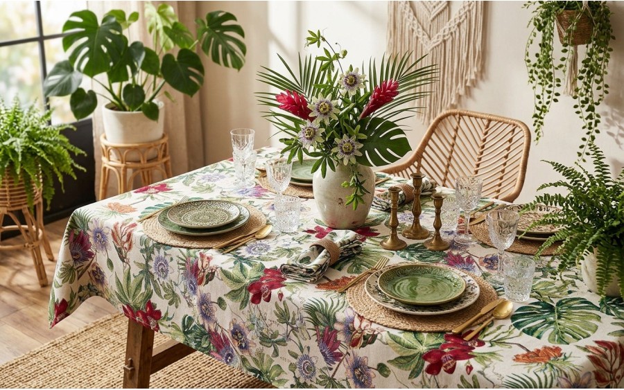 Obrus gobelinowy 135x250 cm Eden 5013 410