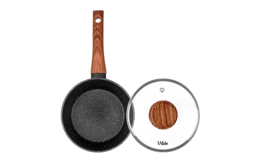 Rondel granitowy Vilde 1,2 l z pokrywką 16 cm