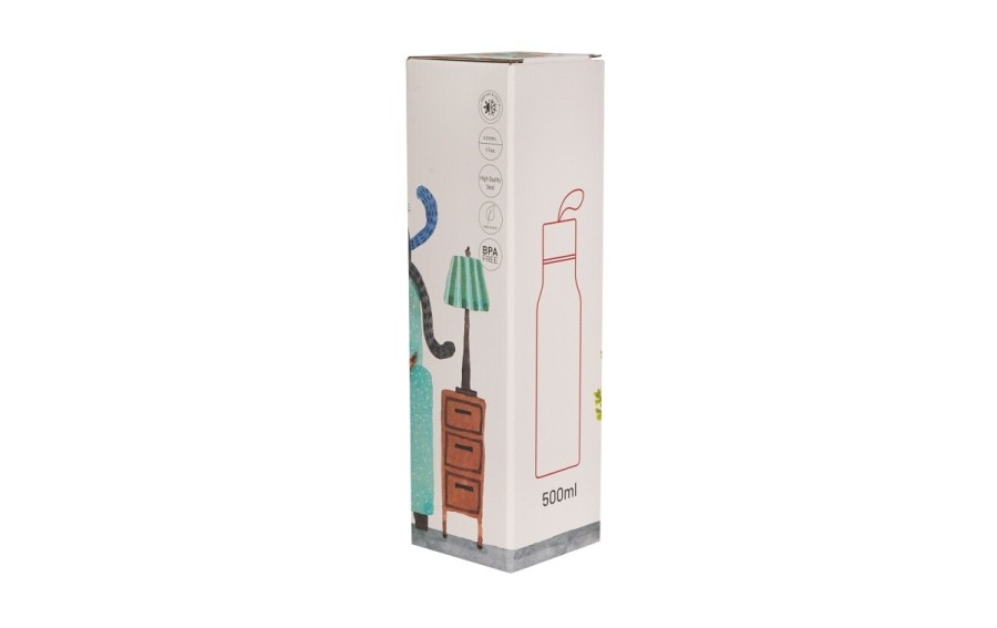 Butelka termiczna Koci Świat 500 ml Duo Animals