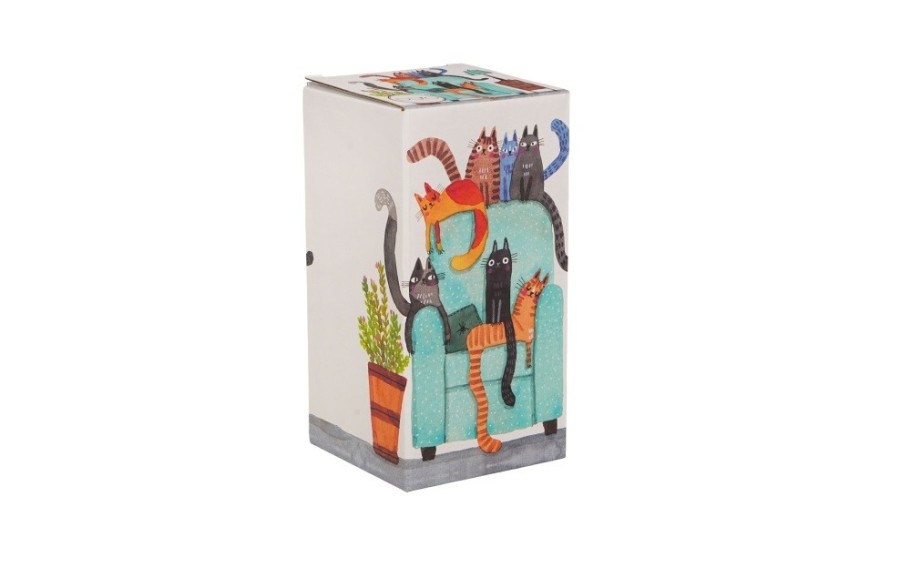 Kubek termiczny KOTY NA FOTELU Duo Animals 600 ml