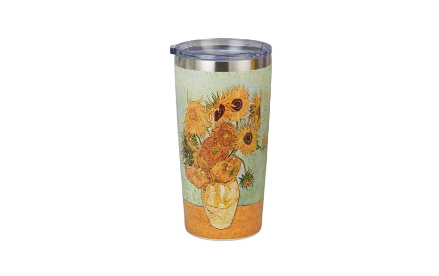 Kubek termiczny SUNFLOWERS Duo Art Gallery 600 ml