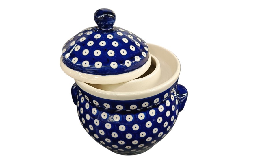 Garnek do kiszenia Bolesławiec dekor 42 1,8 L