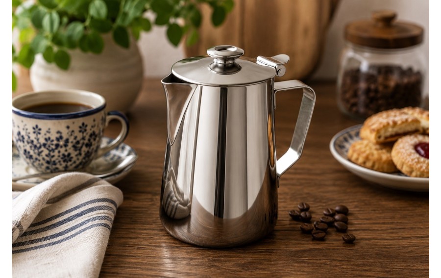 Dzbanek do kawy stal nierdzewna 0,6 L