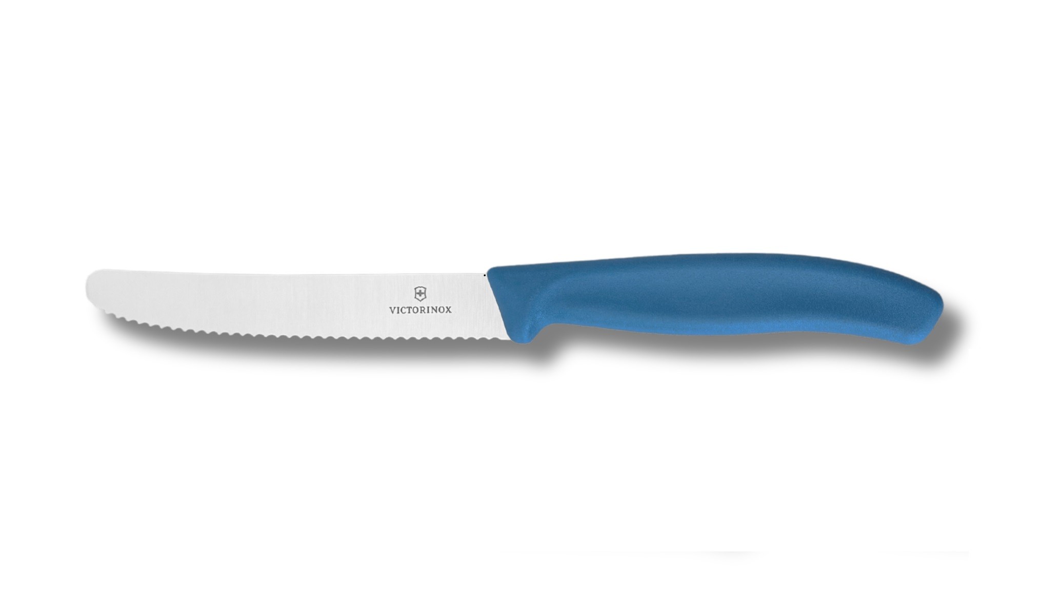 Nóż pikutek uniwersalny 11 cm Swiss Classic Niebieski ząbkowany