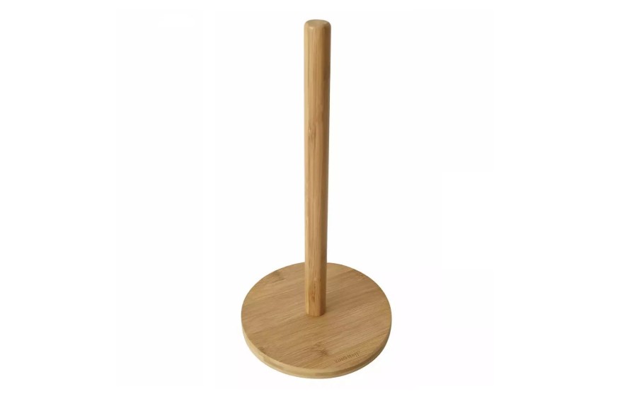 Stojak na ręcznik papierowy bambusowy KINGHoff KH-1688