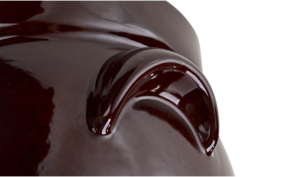Garnek ceramiczny do kiszenia 10 L GU-1907SP brązowy