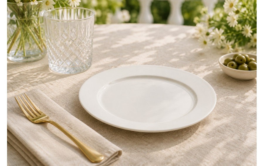 Talerz płytki 21 cm Aurum Light Witek Home
