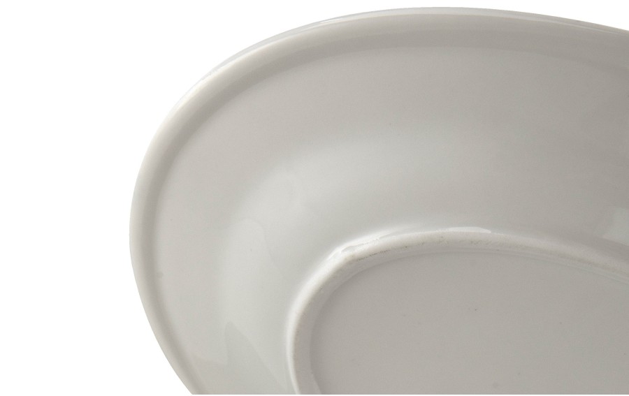 Półmisek owalny 30 x 21,5 cm Aurum Light porcelanowy Witek Home
