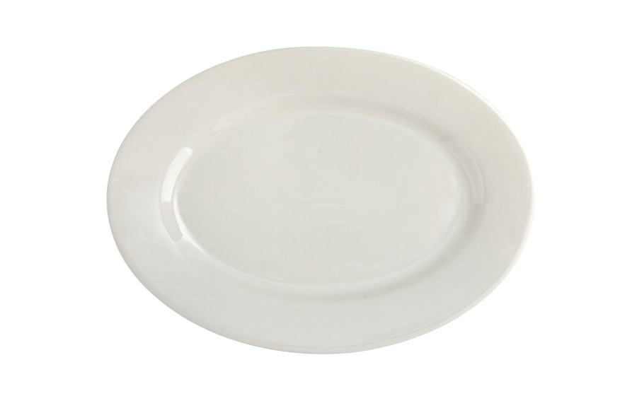 Półmisek owalny 30 x 21,5 cm Aurum Light porcelanowy Witek Home