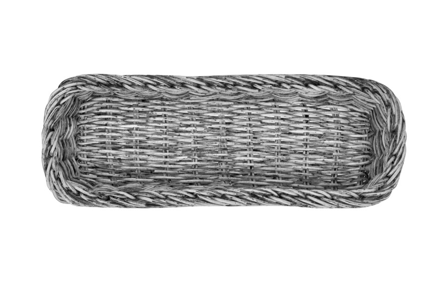 Koszyk na sztućce Hendi szary 28x10x5 cm