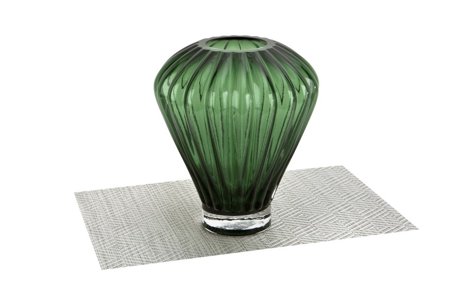 Wazon szklany zielony Art-Pol 26,5 cm dekoracyjny