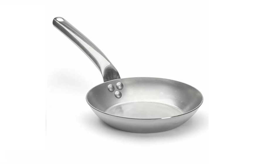 Patelnia stalowa DE BUYER CARBONE PLUS 20 cm | Stal węglowa do indukcji