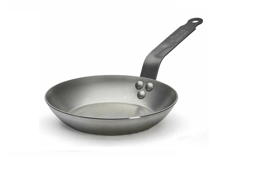 Patelnia stalowa DE BUYER CARBONE PLUS 24 cm | Stal węglowa do indukcji