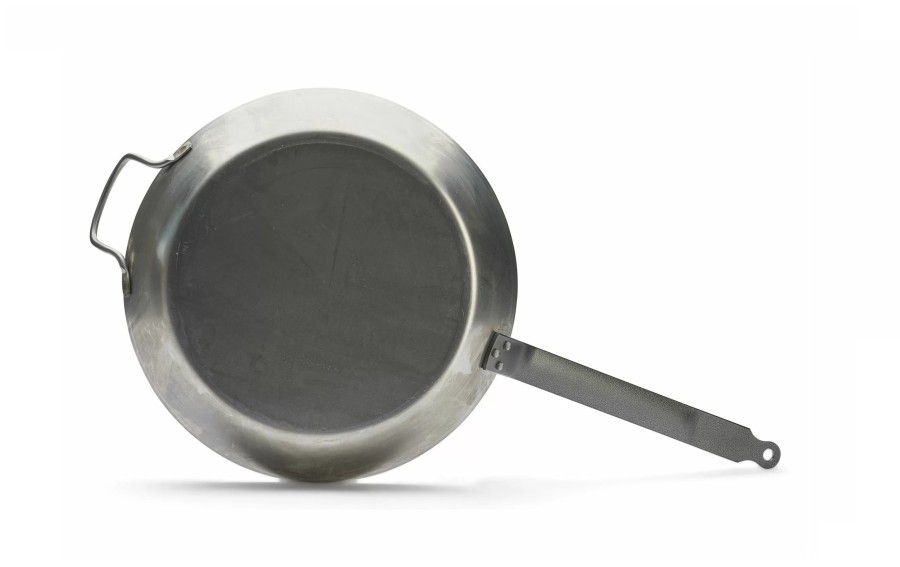 Patelnia stalowa DE BUYER CARBONE PLUS 36 cm | Stal węglowa do indukcji