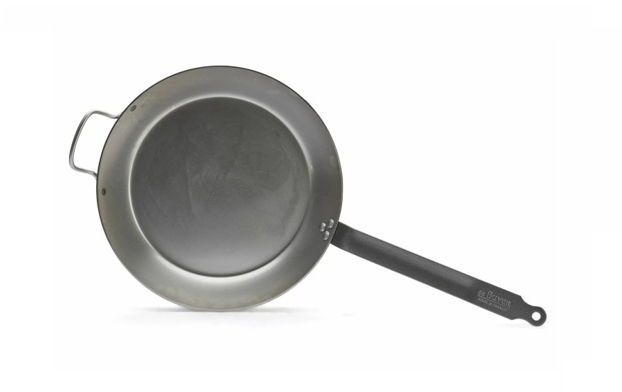 Patelnia stalowa DE BUYER CARBONE PLUS 36 cm | Stal węglowa do indukcji