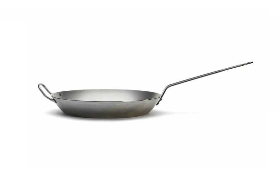 Patelnia stalowa DE BUYER CARBONE PLUS 36 cm | Stal węglowa do indukcji
