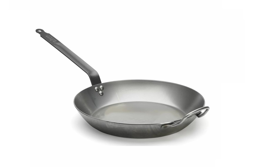 Patelnia stalowa DE BUYER CARBONE PLUS 36 cm | Stal węglowa do indukcji