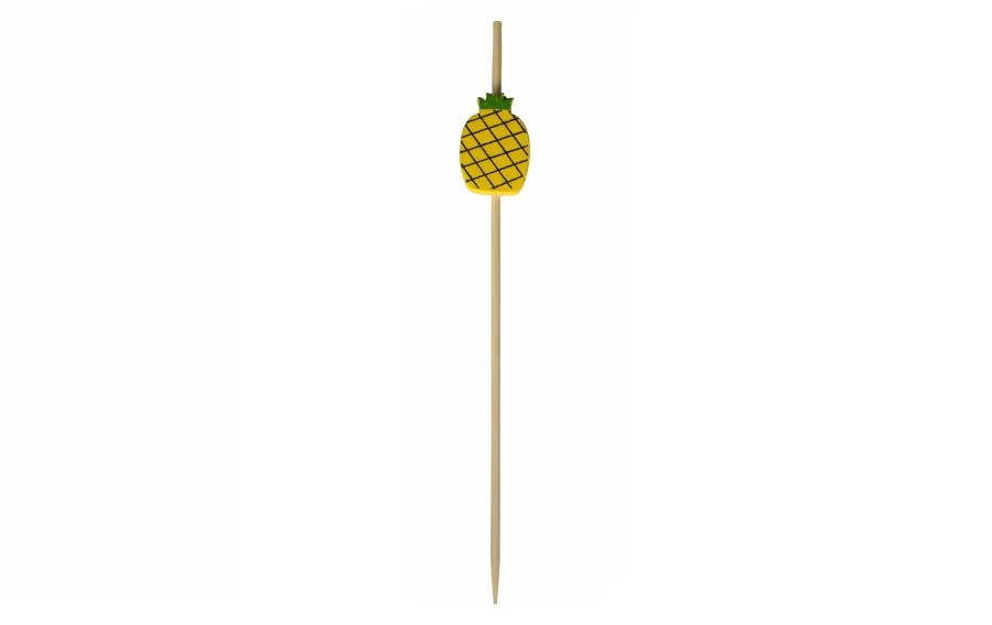 Patyczki bambusowe 12 cm Ananas - 100 szt. Verlo 30025