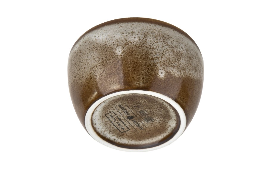 Dip porcelanowy 6 cm Aurum Brown Witek Home