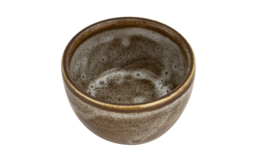Dip porcelanowy 6 cm Aurum Brown Witek Home