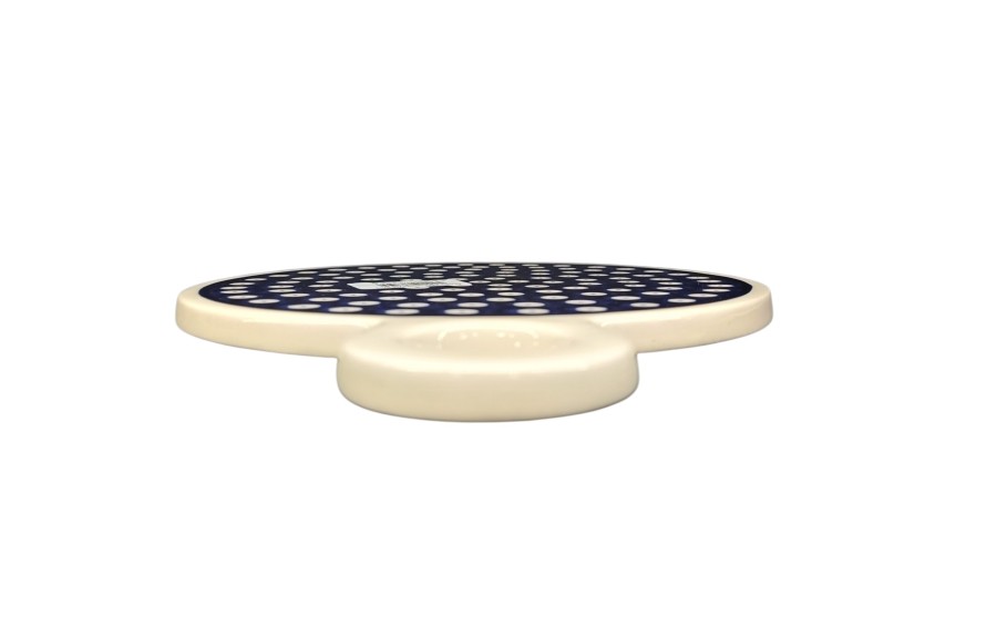 Podstawka ceramiczna 19 cm Bolesławiec Dekor 42
