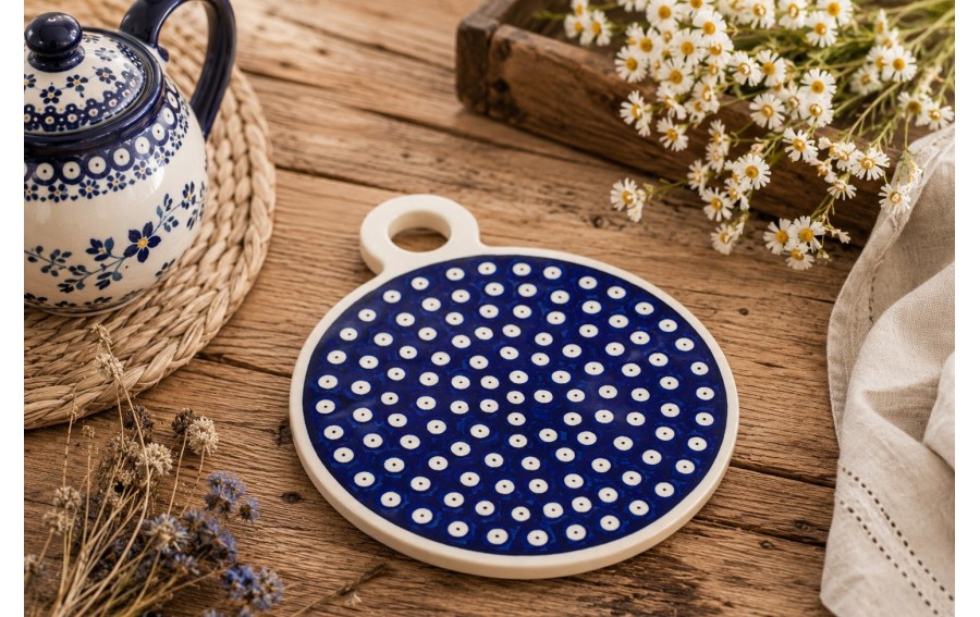 Podstawka ceramiczna 19 cm Bolesławiec Dekor 42
