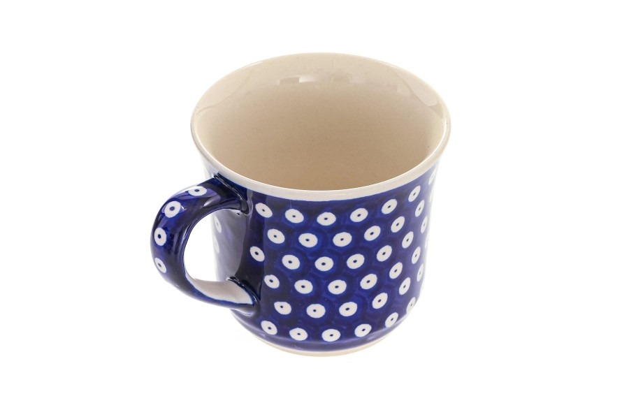 Kubek ceramiczny 450 ml Krokus Bolesławiec Dekor 42