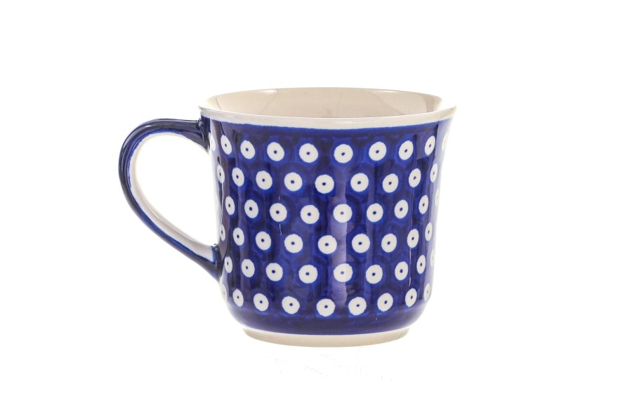 Kubek ceramiczny 450 ml Krokus Bolesławiec Dekor 42