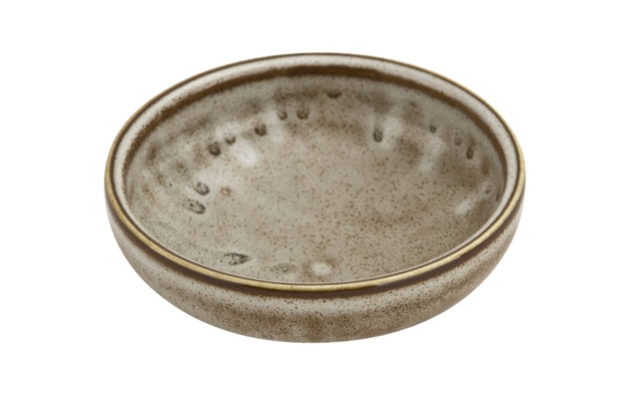 Salaterka porcelanowa 12 cm Aurum Brown | Witek Home