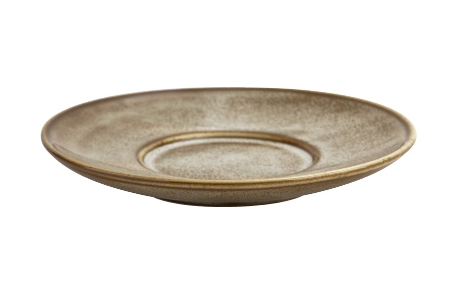 Filiżanka porcelanowa 285 ml + spodek Aurum Brown