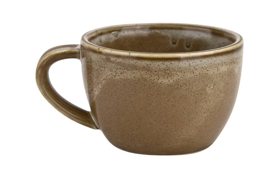 Filiżanka porcelanowa 285 ml + spodek Aurum Brown