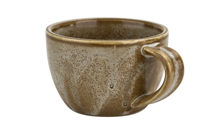 Filiżanka porcelanowa 285 ml + spodek Aurum Brown